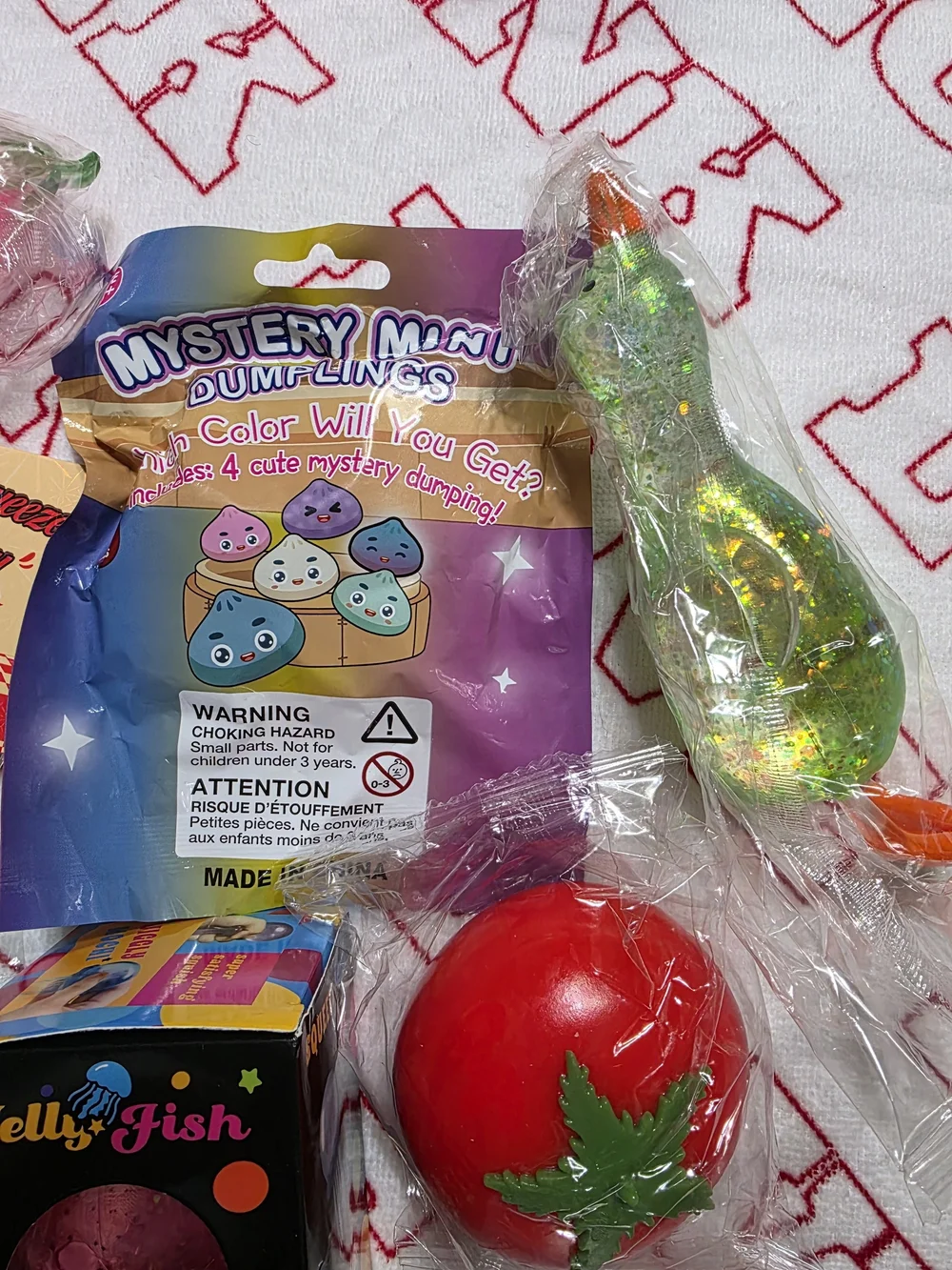 Bundle Of 7 Viral Squishy Toys